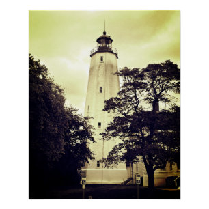 Poster Phare de Sandy Hook