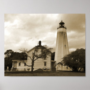 Poster Phare de Sandy Hook