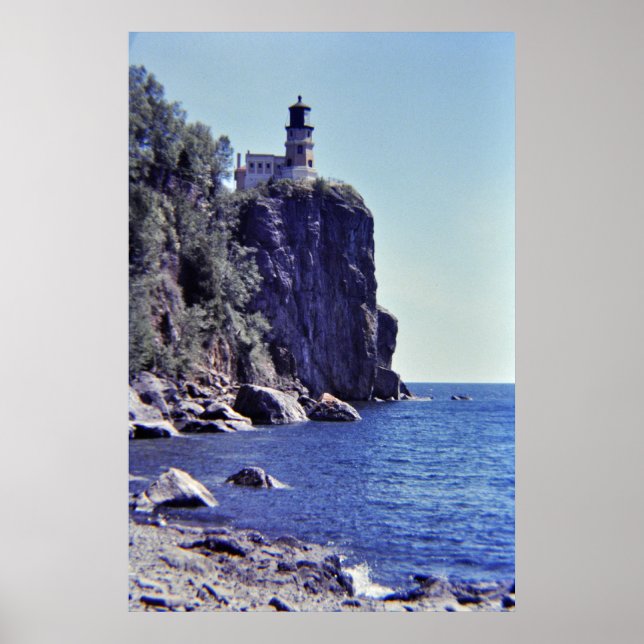 Poster Phare de Split Rock (Devant)