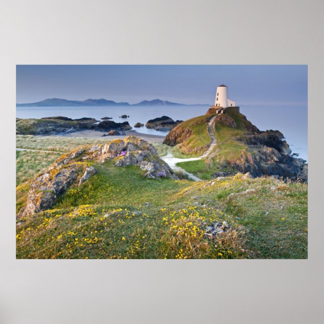 Poster Phare De Twr Mawr Sur Llanddwyn Island (Devant)