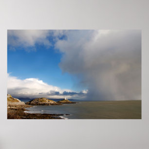 Poster Phare et orage