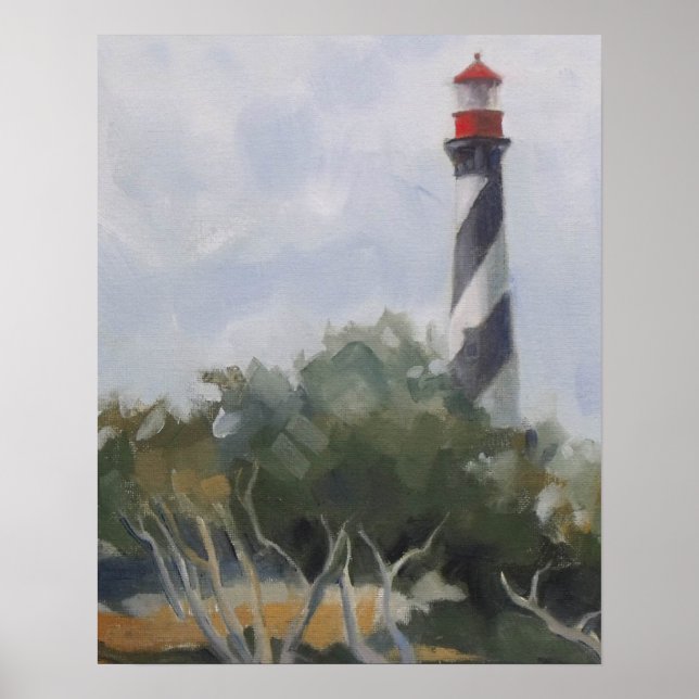 Poster Phare Saint Augustine (Devant)