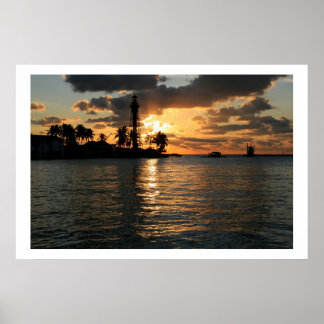Poster Phare Sunrise