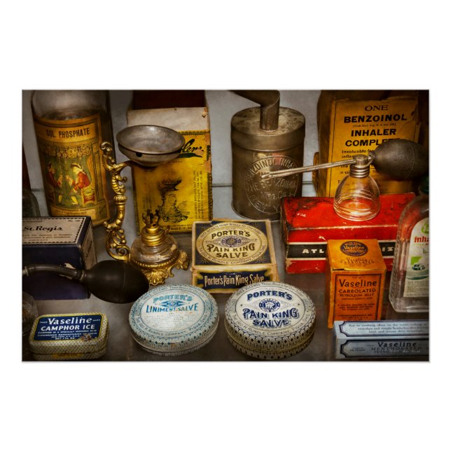 Poster Pharmacie - Le roi de la douleur (Devant)