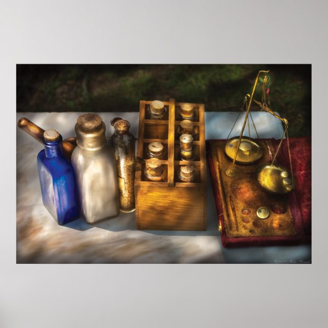 Poster Pharmacien - Médecine de terrain (Devant)