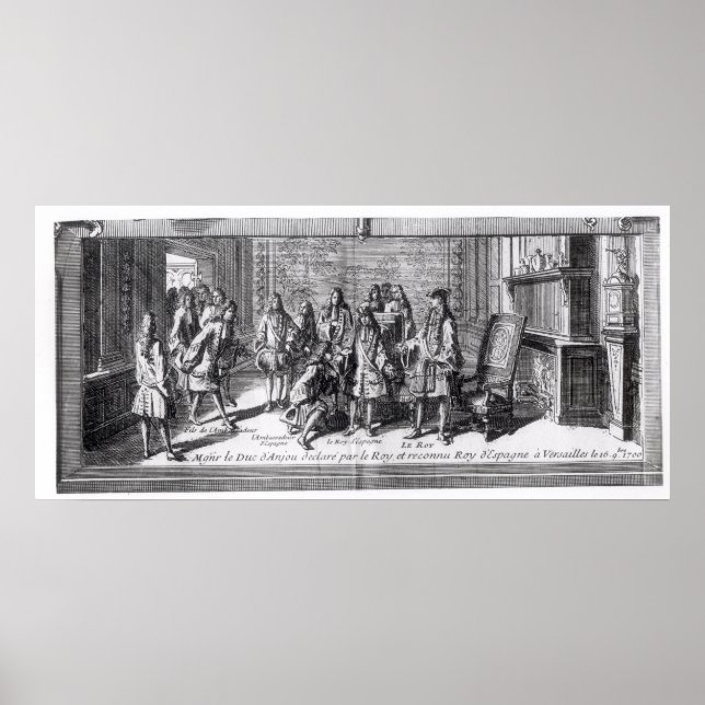 Poster Philippe de France Duc d'Anjou (Devant)