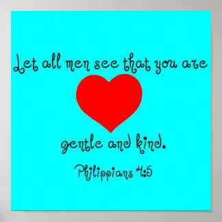 Poster Philippiens 4:5