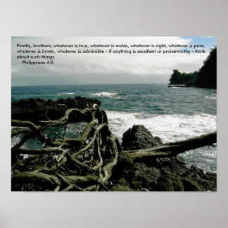 Poster Philippiens 4:8