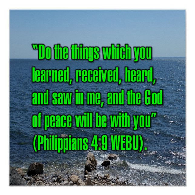 Poster Philippiens 4:9 WEBU (Devant)