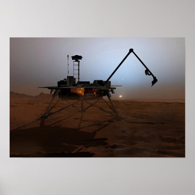 Poster Phoenix Mars Lander 3 (Devant)