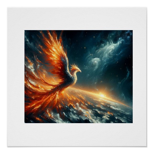 Poster Phoenix Rising, (Devant)