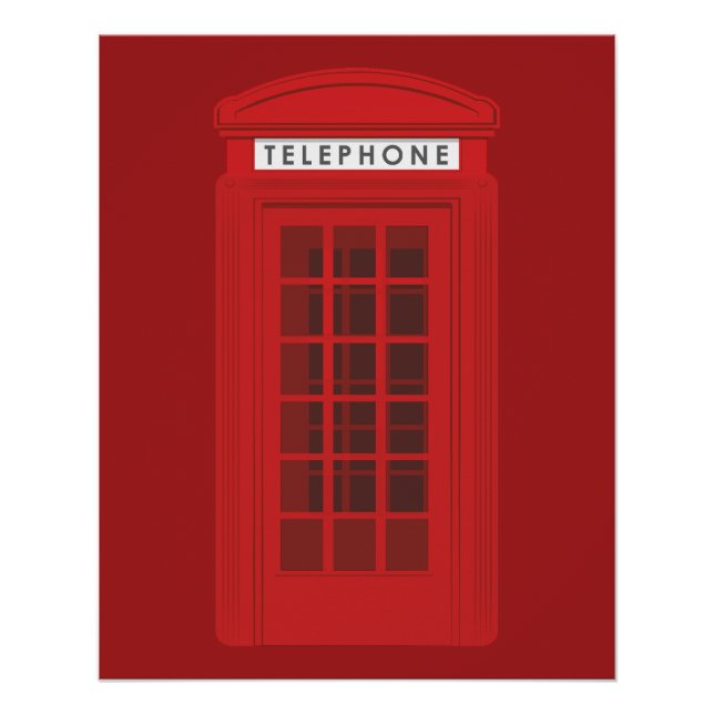 Poster Phone Box (Devant)