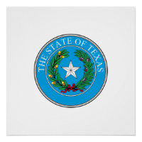 Phoque du Texas, sceau de l'État américain