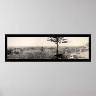 Poster Photo 1909 de Gettysburg de guerre civile