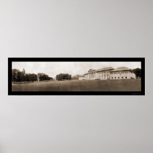 Poster Photo 1909 de l'Université de Cornell NY
