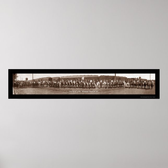 Poster Photo 1911 de Cowgirls in OR (Devant)