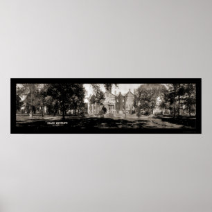 Poster Photo 1914 de l'université IA de Drake