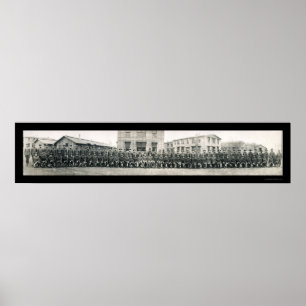 Poster Photo 1918 d'école d'armée d'aumônier