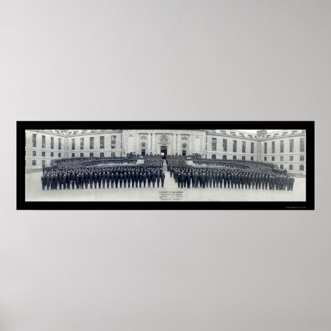 Poster Photo 1922 des Midnavals de l'Académie navale (Devant)