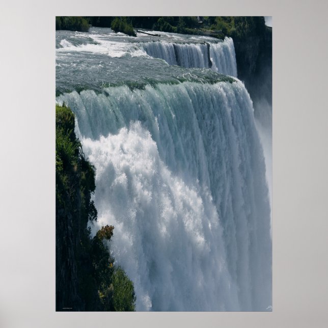 Poster photo American Falls at Niagara Falls (Devant)