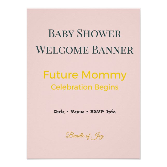 Poster Photo Backdrop Family Gathering Keepsake | Elegant (Devant)