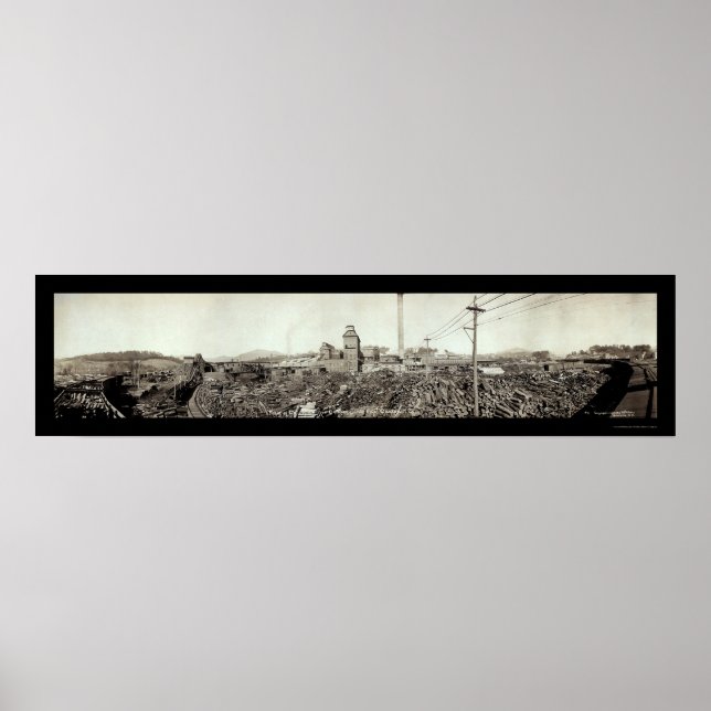 Poster Photo Champion Fibre Lumber 1910 (Devant)