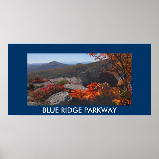 Poster photo de Blue Ridge Parkway (Devant)