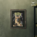 Poster Photo de chien personnalisée Bootleg tendance 90s<br><div class="desc">La collection tendance Bootleg Personnalisé Chien Photo 90s apporte une touche nostalgique aux souvenirs d'animaux de compagnie. Avec des couleurs vives, des motifs branchés et une touche rétro, ces photos de chiens personnalisées capturent l'essence des années 90, ce qui en fait la meilleure façon de célébrer votre ami furry avec...</div>
