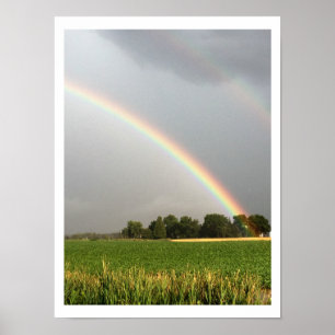 Poster Photo de double arc-en-ciel