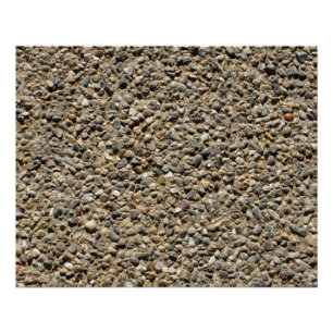 Poster Photo de gravier et de sable