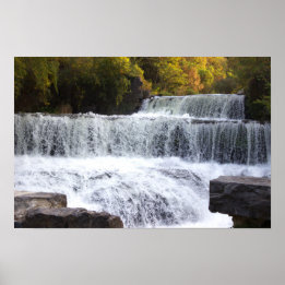 Poster photo de la cascade