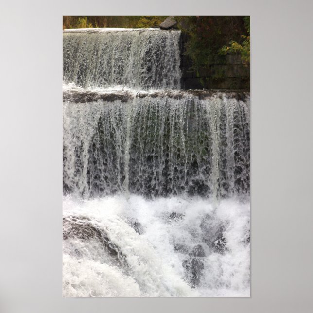 Poster photo de la cascade (Devant)