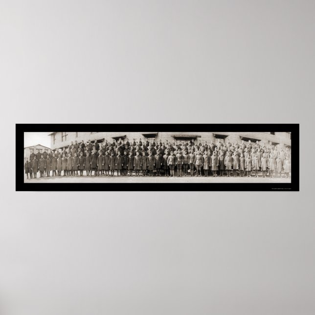 Poster Photo de la Première Guerre mondiale 1919 des sold (Devant)