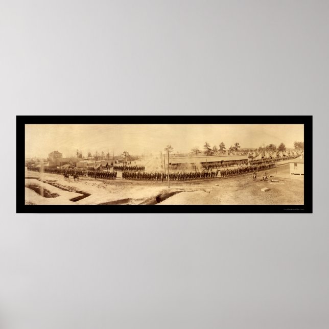 Poster Photo de l'Armée de Révision du génie 1918 (Devant)