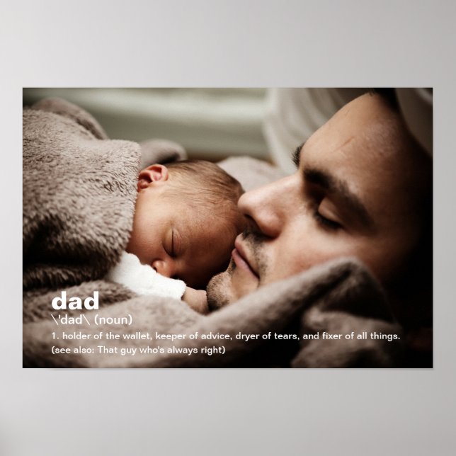Poster photo des papas (Devant)