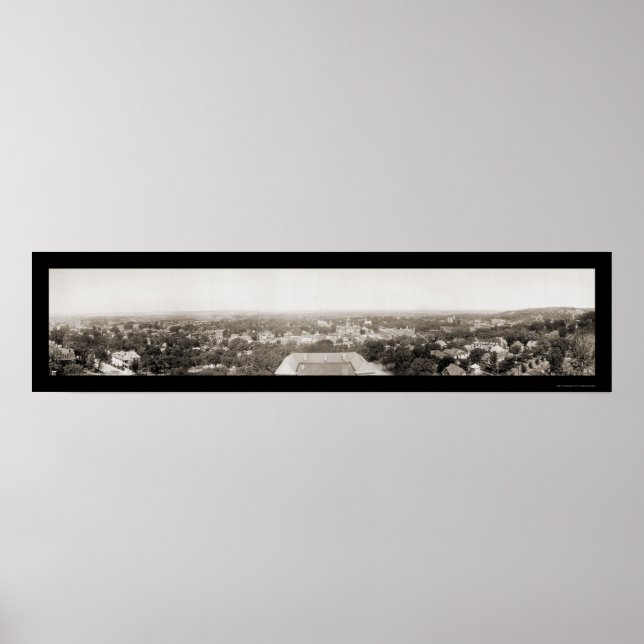 Poster Photo du Conseil Bluffs Iowa 1908 (Devant)