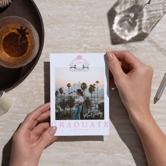 Poster photo du Monogramme de canard de Mallard (Créateur téléchargé)