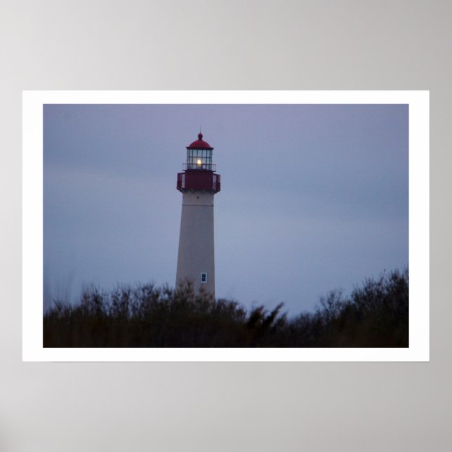 Poster photo du phare (Devant)