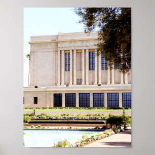Poster photo du temple mormon de mesa arizona