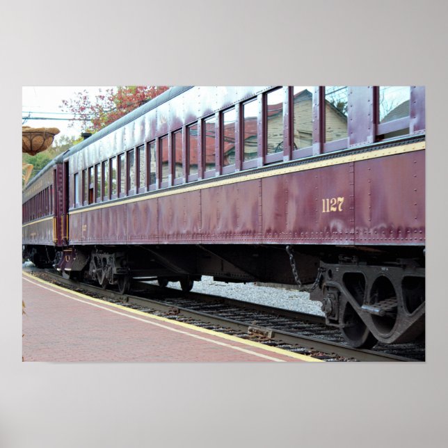 Poster photo du train (Devant)