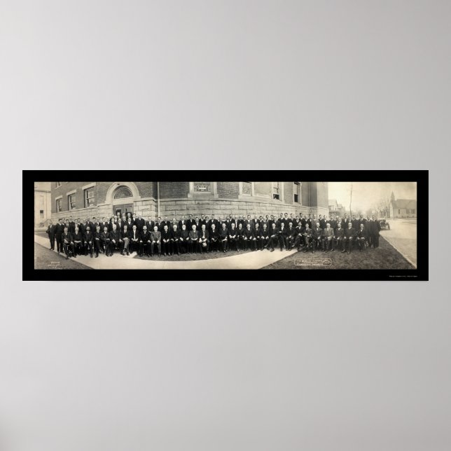 Poster Photo Evangélique Naperville 1915 (Devant)