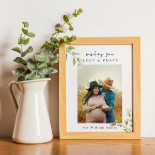 Poster Photo Famille Amour & Paix Et Imprimer