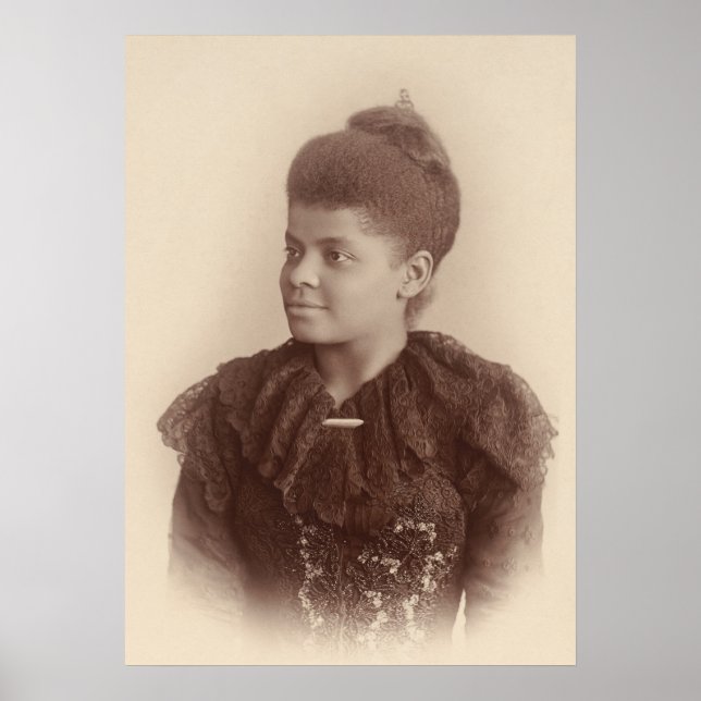 Poster photo Ida B Wells 19e siècle (Devant)
