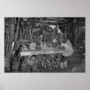 Poster Photo industrielle : Windmill Factory Blacksmith S