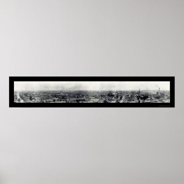 Poster Photo NJ Trenton 1909 (Devant)