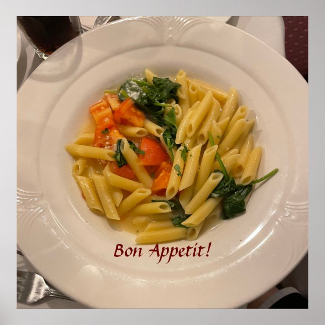 Poster Photo Pasta (Devant)