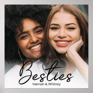 Poster photo personnalisé du script Besties