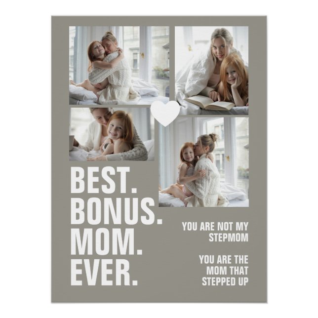 Poster Photo Personnalisée La Maman Qui S'Est Levée (Devant)