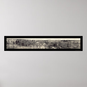 Poster Photo peu profonde 1920 de LA de Homer de piscine