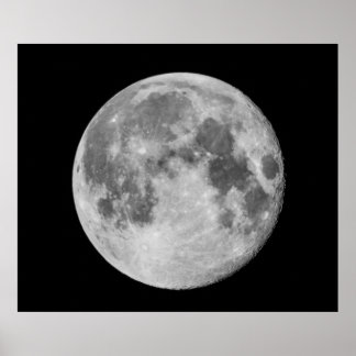 Poster Photo - Pleine lune